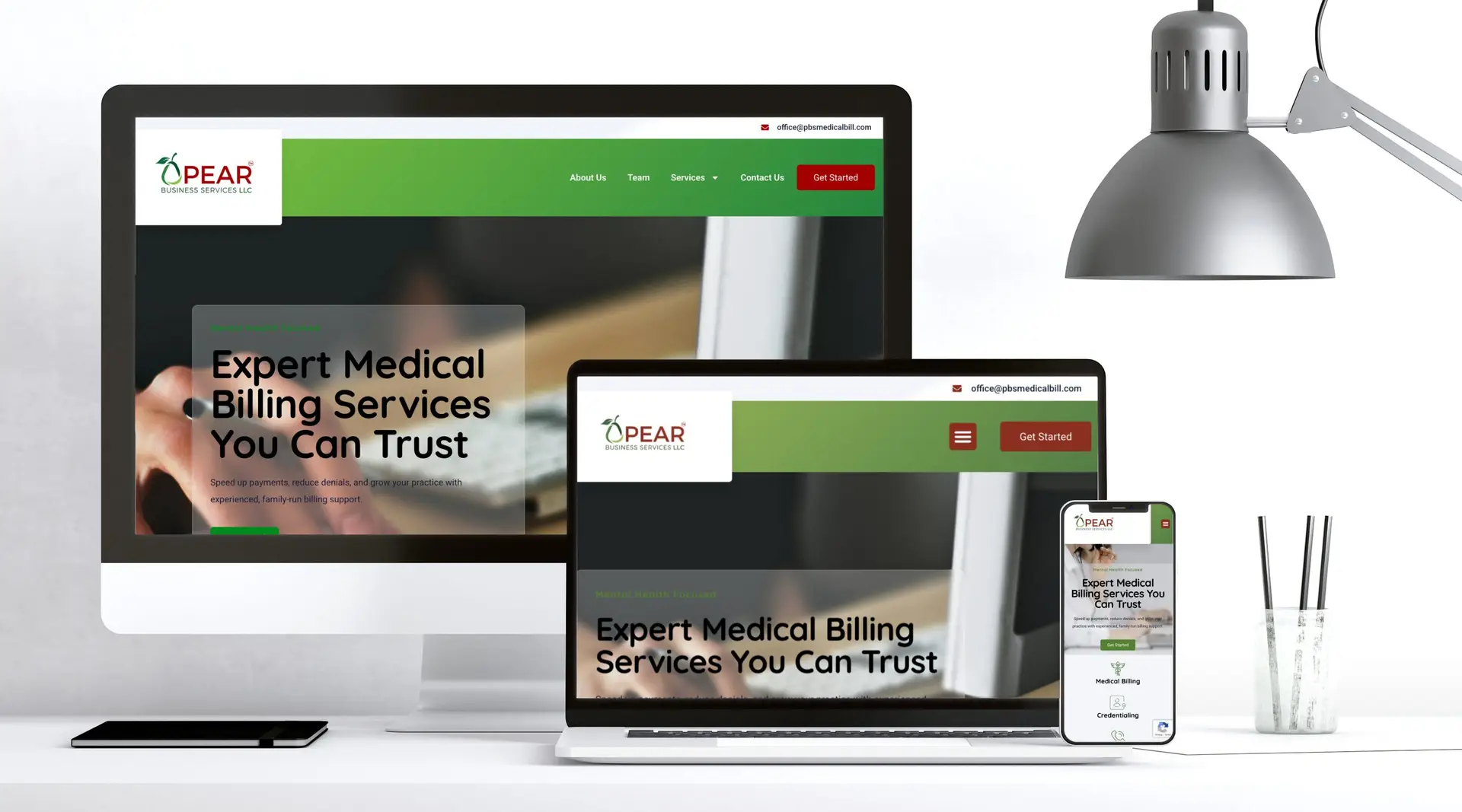 H1 Websites LLC - Pear Business Services Project